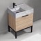 Modern Small Bathroom Vanity, 24